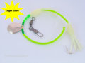 Sleppe 2x B2 Squid 7 cm Triple-Glow